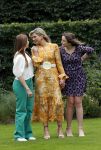 Den haag 16 juli 2021
Koninklijk fotouurtje met Koning Willem Alexander Koningin Maxima Prinses Amalia Alexia en Ariane in de tuin van Paleis Huis ten Bosch.