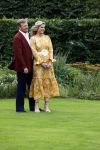 Den haag 16 juli 2021
Koninklijk fotouurtje met Koning Willem Alexander Koningin Maxima Prinses Amalia Alexia en Ariane in de tuin van Paleis Huis ten Bosch.