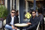 Amsterdam 19 juni 2021
Leco v Zadelhoff met zijn partner op terras bij de Joffers