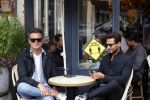 Amsterdam 19 juni 2021
Leco v Zadelhoff met zijn partner op terras bij de Joffers