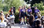 Zevenhuizen 4 juli 2021
Leontien v Moorsel Wendy v Dijk en Anouk Smulders gaan met 500 vrouwen de Amstel Gold race rijden . Vandaag was er een training . Ook Michael Zijlaard en zijn broer Ron reden mee.