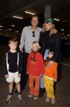 Amsterdam 26 juni 2021
Lieke v Lexmond haar man Bas v Veggel en hun kinderen en vriendje bij de Johan Cruijff arena . Ze gingen naar de wedstrijd Denemarken-Wales