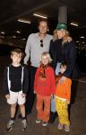 Amsterdam 26 juni 2021
Lieke v Lexmond haar man Bas v Veggel en hun kinderen en vriendje bij de Johan Cruijff arena . Ze gingen naar de wedstrijd Denemarken-Wales