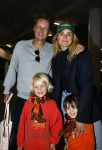 Amsterdam 26 juni 2021
Lieke v Lexmond haar man Bas v Veggel en hun kinderen bij de Johan Cruijff arena . Ze gingen naar de wedstrijd Denemarken-Wales