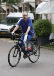 Amsterdam 10 juli 2021
Maarten Spanjer op de fiets in Amsterdam zuid