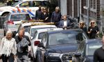 Amsterdam 22 juli 2021
Herdenkingsdienst van Peter R de Vries in Carre . Matthijs v Nieuwkerk met zijn vriendin Martha Riemsma