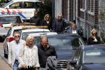 Amsterdam 22 juli 2021
Herdenkingsdienst van Peter R de Vries in Carre .
Matthijs v Nieuwkerk met zijn vriendin Martha Riemsma