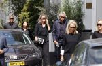 Amsterdam 22 juli 2021
Herdenkingsdienst van Peter R de Vries in Carre .
Matthijs v Nieuwkerk met zijn vriendin Martha Riemsma