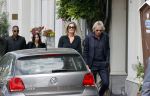 Amsterdam 22 juli 2021
Herdenkingsdienst van Peter R de Vries in Carre .
Matthijs v Nieuwkerk met zijn vriendin Martha Riemsma
