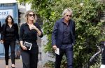 Amsterdam 22 juli 2021
Herdenkingsdienst van Peter R de Vries in Carre .
Matthijs v Nieuwkerk met zijn vriendin Martha Riemsma