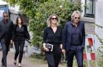 Amsterdam 22 juli 2021
Herdenkingsdienst van Peter R de Vries in Carre .
Matthijs v Nieuwkerk met zijn vriendin Martha Riemsma