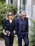 Amsterdam 22 juli 2021
Herdenkingsdienst van Peter R de Vries in Carre .
Matthijs v Nieuwkerk met zijn vriendin Martha Riemsma