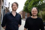 Amsterdam 24 juni 2021
Uitreiking Nipkov schijf bij Ketelhuis op westergasfabriek terrein.
Niels van der Laan en Jeroen Woe