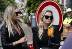 Amsterdam 22 juli 2021
Herdenkingsdienst van Peter R de Vries in Carre . Fatima Moreiro de Melo en haar visasiste Selke