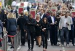 Amsterdam 22 juli 2021
Herdenkingsdienst van Peter R de Vries in Carre . Patrick Kluivert met zijn vrouw Rossana