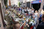 Amsterdam 16 juli 2021
Bloemenzee op de lange leidsedwarsstraat waar Peter R de Vries neergeschoten/ vermoord  is