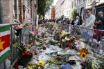 Amsterdam 16 juli 2021
Bloemenzee op de lange leidsedwarsstraat waar Peter R de Vries neergeschoten/ vermoord  is