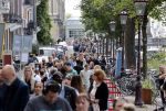 Amsterdam 21 juli 2021
Het publiek kan afscheid nemen van Peter R de Vries . Peter ligt opgebaard in Carre . er komen duizenden mensen langs.