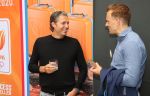 Breda, 25 Juni 2021
Bijeenkomst bij Official Supplier Princess Traveller NOC/NSF 
Pieter v d Hoogenband in gesprek met Nick Dijkman