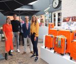 Breda, 25 Juni 2021
Bijeenkomst bij Official Supplier Princess Traveller NOC/NSF 
Pieter v d Hoogenband Inge de Bruijn en Tim Ouborg Florentine Ouborg