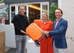 Breda, 25 Juni 2021
Bijeenkomst bij Official Supplier Princess Traveller NOC/NSF 
Pieter v d Hoogenband en Tim Ouborg Florentine Ouborg