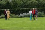 Den haag 16 juli 2021
Koninklijk fotouurtje met Koning Willem Alexander Koningin Maxima Prinses Amalia Alexia en Ariane in de tuin van Paleis Huis ten Bosch.