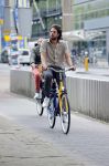 Amsterdam 6 juli 2021
Renze Klamer op een OV fiets in Amsterdam.