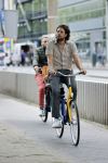 Amsterdam 6 juli 2021
Renze Klamer op een OV fiets in Amsterdam.
