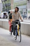 Amsterdam 6 juli 2021
Renze Klamer op een OV fiets in Amsterdam.