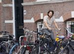 Amsterdam 6 juli 2021
Renze Klamer op een OV fiets in Amsterdam.