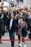 Amsterdam 22 juli 2021
Herdenkingsdienst van Peter R de Vries in Carre . Robert ten Brink en zijn vrouw Roos