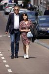 Amsterdam 22 juli 2021
Herdenkingsdienst van Peter R de Vries in Carre . Robert ten Brink en zijn vrouw Roos