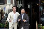 Amsterdam 21 juni 2021
Sander en Martijn Lusink voor hun winkel op de pc hooftstraat