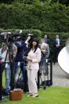 Den haag 16 juli 2021
Koninklijk fotouurtje met Koning Willem Alexander Koningin Maxima Prinses Amalia Alexia en Ariane in de tuin van Paleis Huis ten Bosch. Sandra Schuurhof