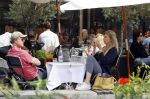 Amsterdam 10 juli 2021
Onno Aerden op terras bij George met zijn vrouw Susan Smit