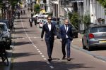 Amsterdam 22 juli 2021
Herdenkingsdienst van Peter R de Vries in Carre . Sven Sauve en Peter v d Vorst