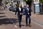 Amsterdam 22 juli 2021
Herdenkingsdienst van Peter R de Vries in Carre . Sven Sauve en Peter v d Vorst