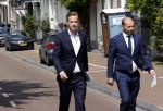Amsterdam 22 juli 2021
Herdenkingsdienst van Peter R de Vries in Carre . Sven Sauve en Peter v d Vorst