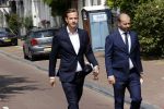 Amsterdam 22 juli 2021
Herdenkingsdienst van Peter R de Vries in Carre . Sven Sauve en Peter v d Vorst