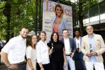 Amsterdam 8 juli 2021
Terras feestje van Talkies bij Strand zuid. gasten Talkies
