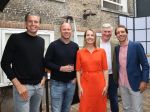 Breda, 25 Juni 2021
Bijeenkomst bij Official Supplier Princess Traveller NOC/NSF 
 Teun de Nooijer Pieter v d Hoogenband Tim Ouborg en Florentine Ouborg
