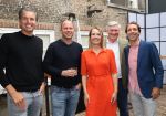 Breda, 25 Juni 2021
Bijeenkomst bij Official Supplier Princess Traveller NOC/NSF 
 Teun de Nooijer Pieter v d Hoogenband Tim Ouborg en Florentine Ouborg
