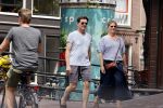 Amsterdam 17 juni 2021
Twan Huys met zijn vrouw in het centrum van Amsterdam