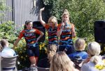 Zevenhuizen 4 juli 2021
Leontien v Moorsel Wendy v Dijk en Anouk Smulders gaan met 500 vrouwen de Amstel Gold race rijden . Vandaag was er een training . Ook Michael Zijlaard en zijn broer Ron reden mee.