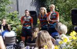 Zevenhuizen 4 juli 2021
Leontien v Moorsel Wendy v Dijk en Anouk Smulders gaan met 500 vrouwen de Amstel Gold race rijden . Vandaag was er een training . Ook Michael Zijlaard en zijn broer Ron reden mee.