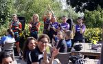 Zevenhuizen 4 juli 2021
Leontien v Moorsel Wendy v Dijk en Anouk Smulders gaan met 500 vrouwen de Amstel Gold race rijden . Vandaag was er een training . Ook Michael Zijlaard en zijn broer Ron reden mee.