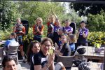 Zevenhuizen 4 juli 2021
Leontien v Moorsel Wendy v Dijk en Anouk Smulders gaan met 500 vrouwen de Amstel Gold race rijden . Vandaag was er een training . Ook Michael Zijlaard en zijn broer Ron reden mee.