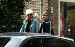 Laren 9 juli 2022
Ad Visser op terras en lopen door Laren