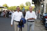 Amsterdam 19 juli 2022
Laatste optreden Willeke Albertri in het concertgebouw. Binnenkomst gasten. Andre v Duin met partner Fernando Reyes