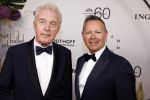 Amsterdam 30 juni 2022
60 jaar nationaal ballet in de stopera.
Andre v Duin met zijn vriend Fernando Reyes voor het eerst op de rode loper